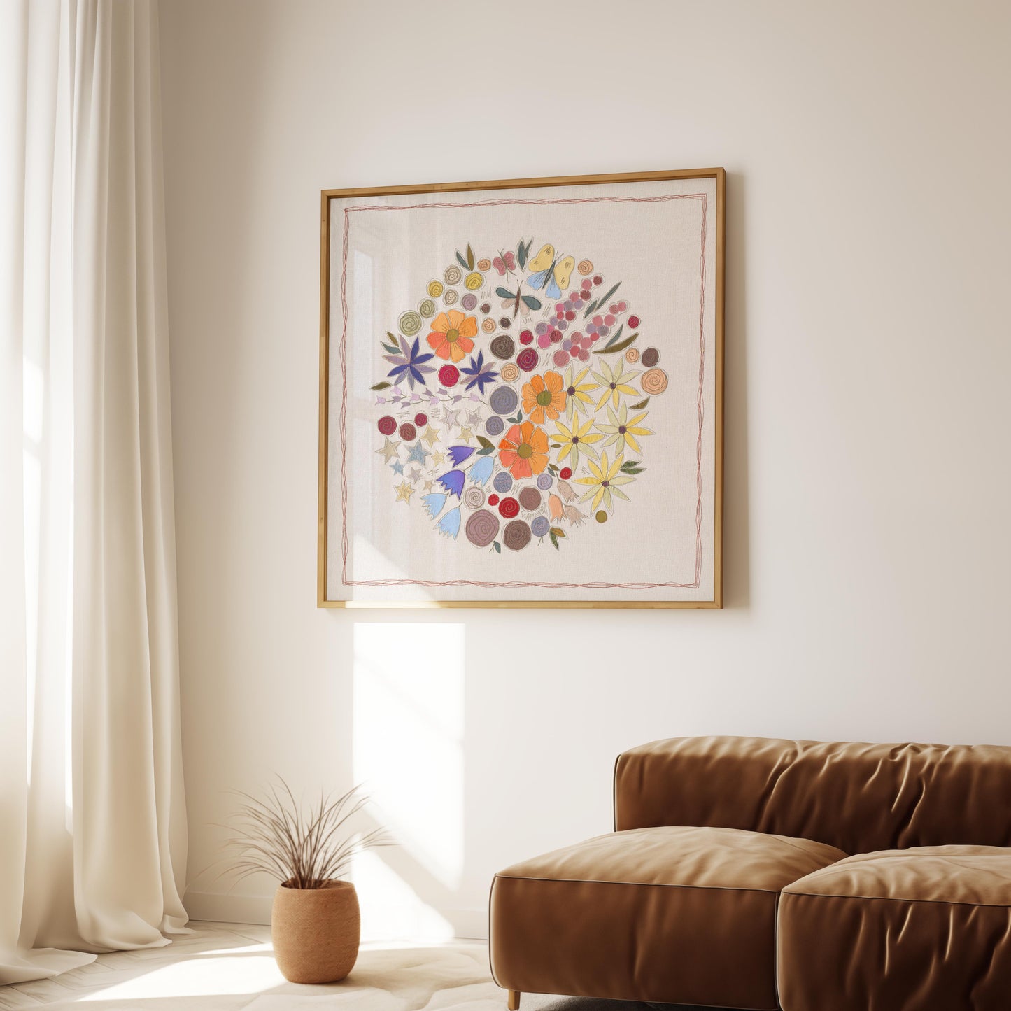 "Blumenzauber"- Kunstdruck