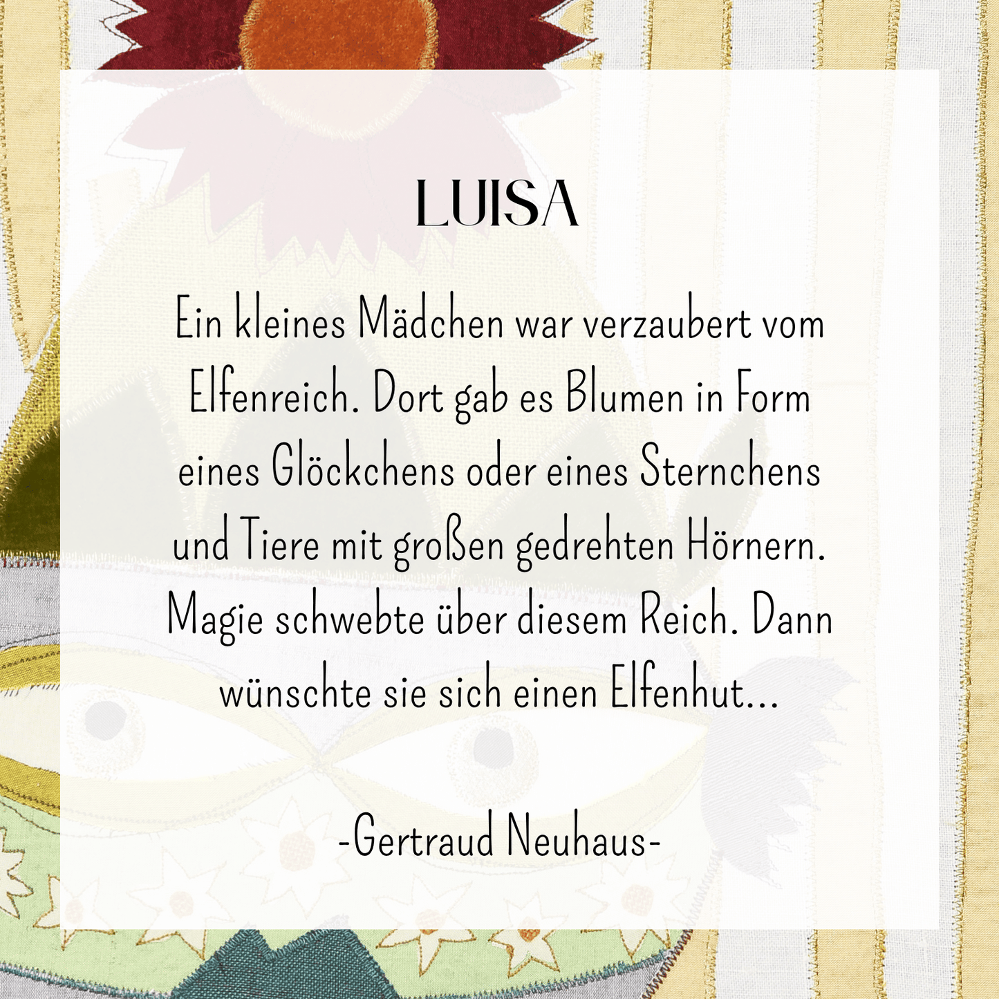 "Luisa" - Kunstdruck/Fine Art Print