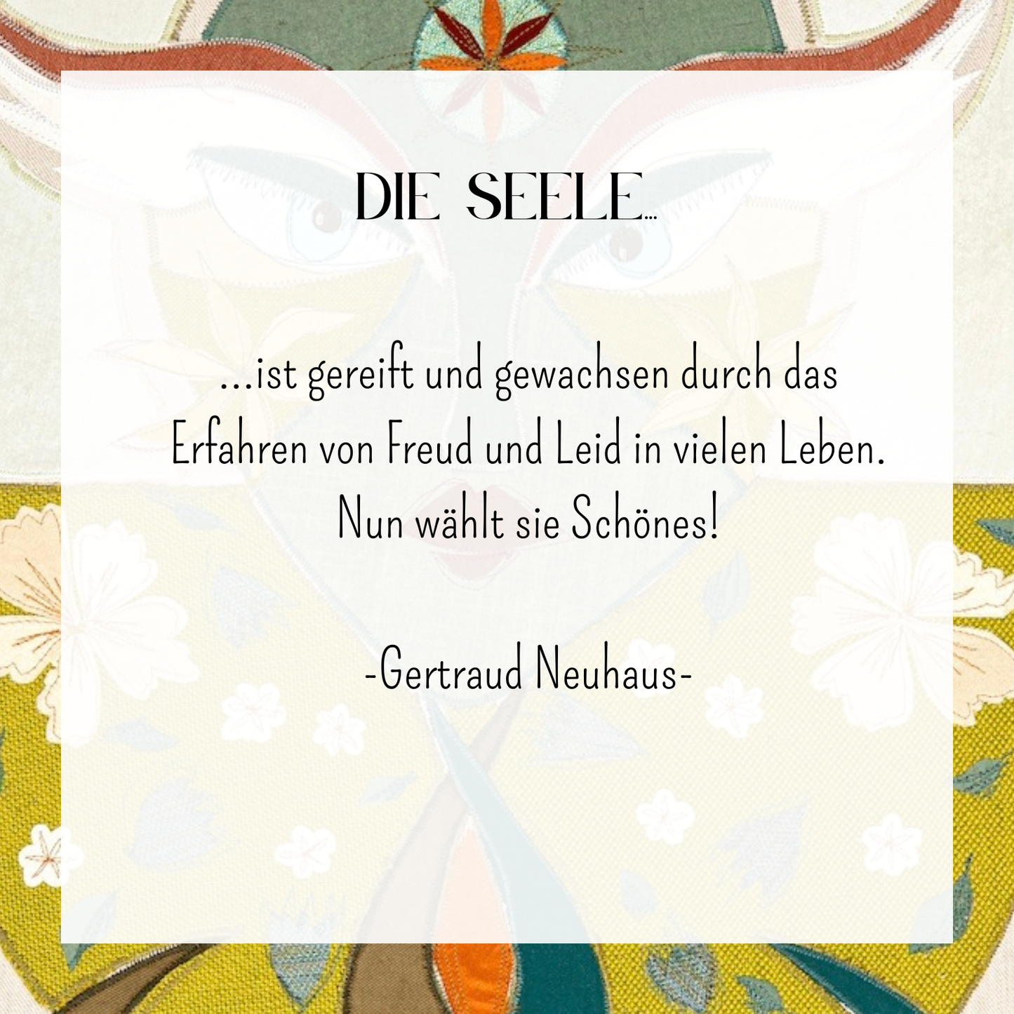 "Die Seele"- Kunstdruck