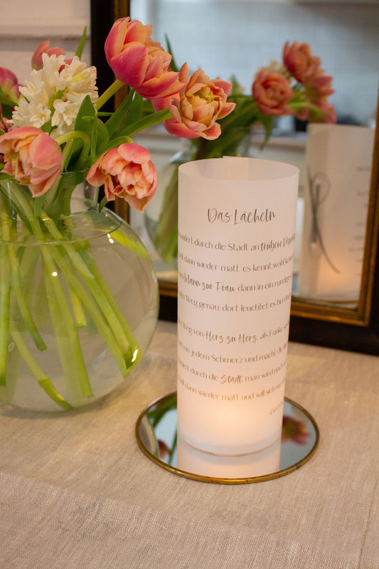 "Das Lächeln" LichtWorte