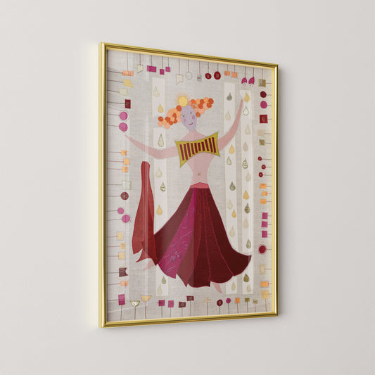 "Die Tänzerin" - Kunstdruck/Fine Art Print