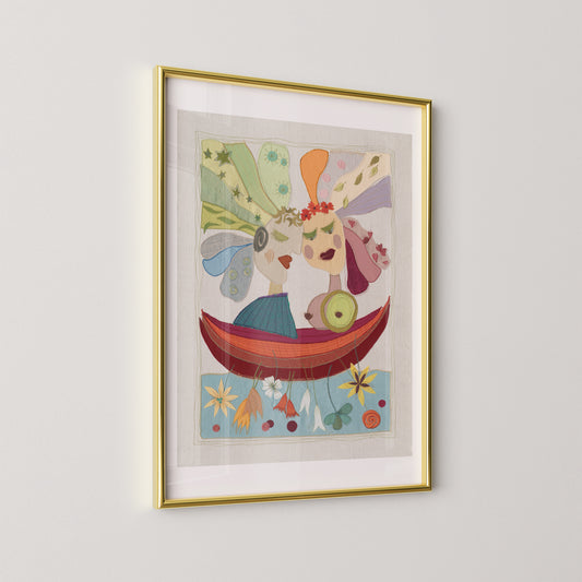 "Blumenkinder"- Kunstdruck/Fine Art Print