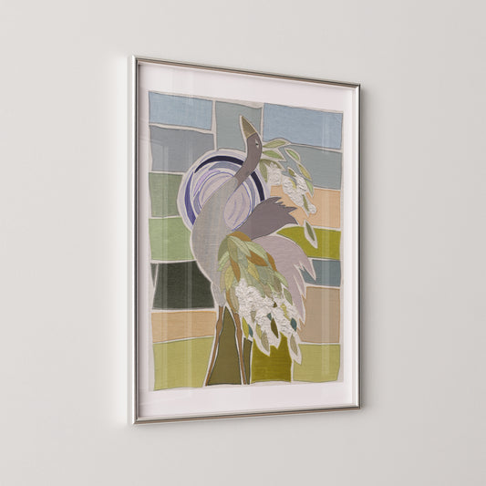 "Der Kranich"- Kunstdruck/Fine Art Print