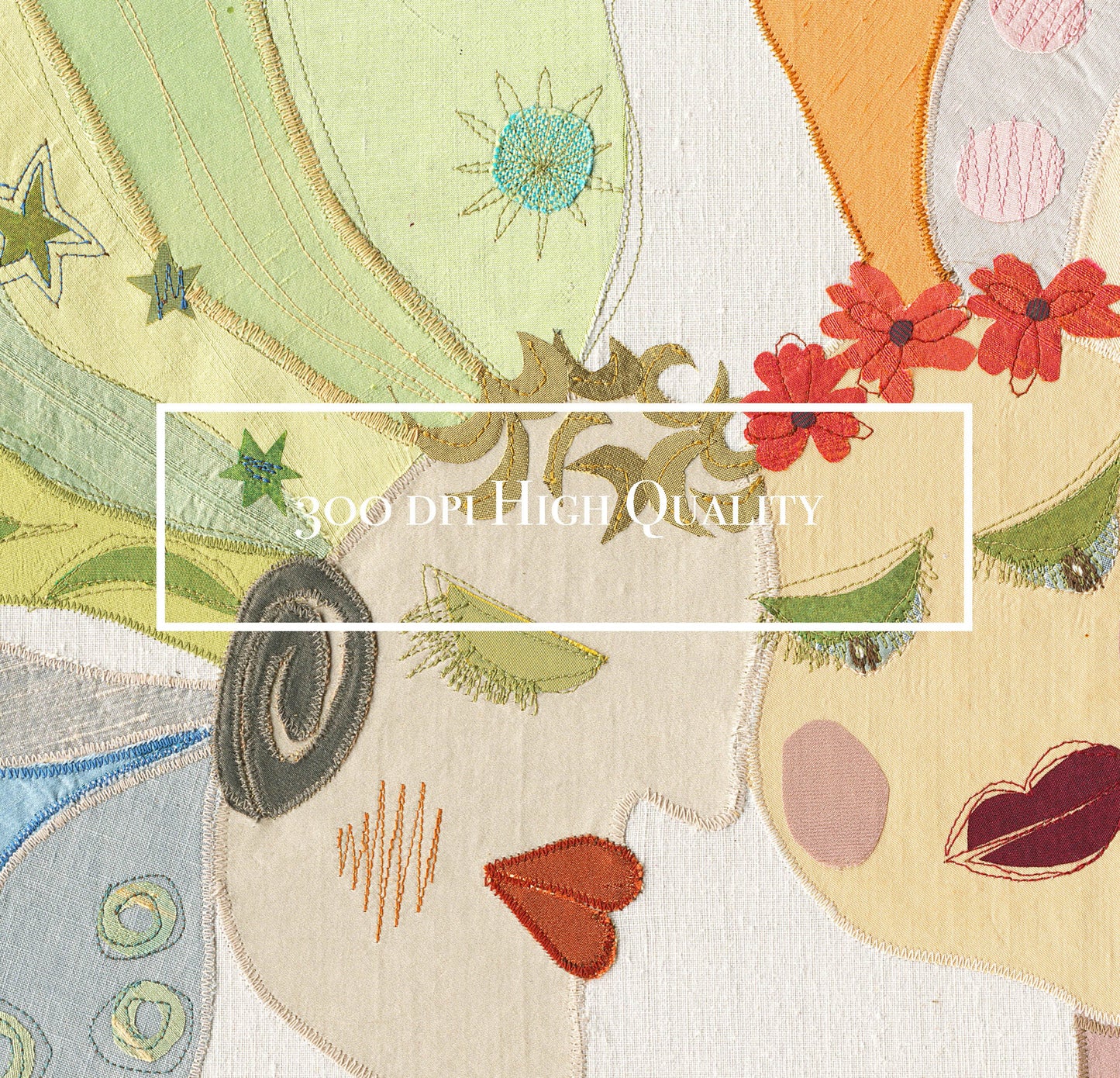"Blumenkinder"- Kunstdruck