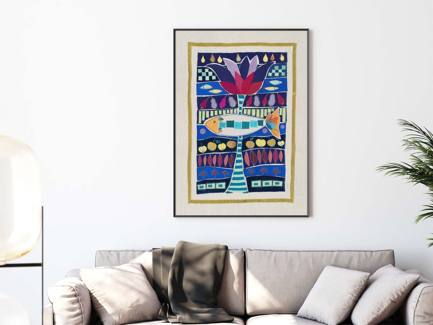 "Im Fluss"- Kunstdruck