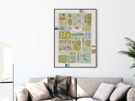 "Augen der Freude"- Kunstdruck
