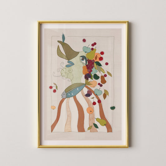 "Der Paradiesvogel" - Kunstdruck/Fine Art Print