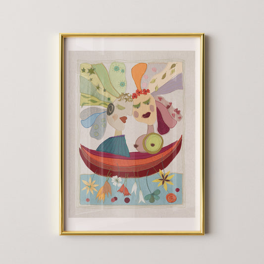 "Blumenkinder"- Kunstdruck/Fine Art Print