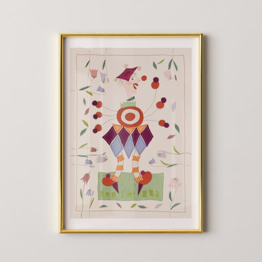 "Columbine singt" - Kunstdruck/Fine Art Print