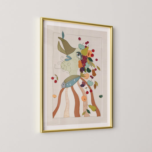 "Der Paradiesvogel" - Kunstdruck/Fine Art Print