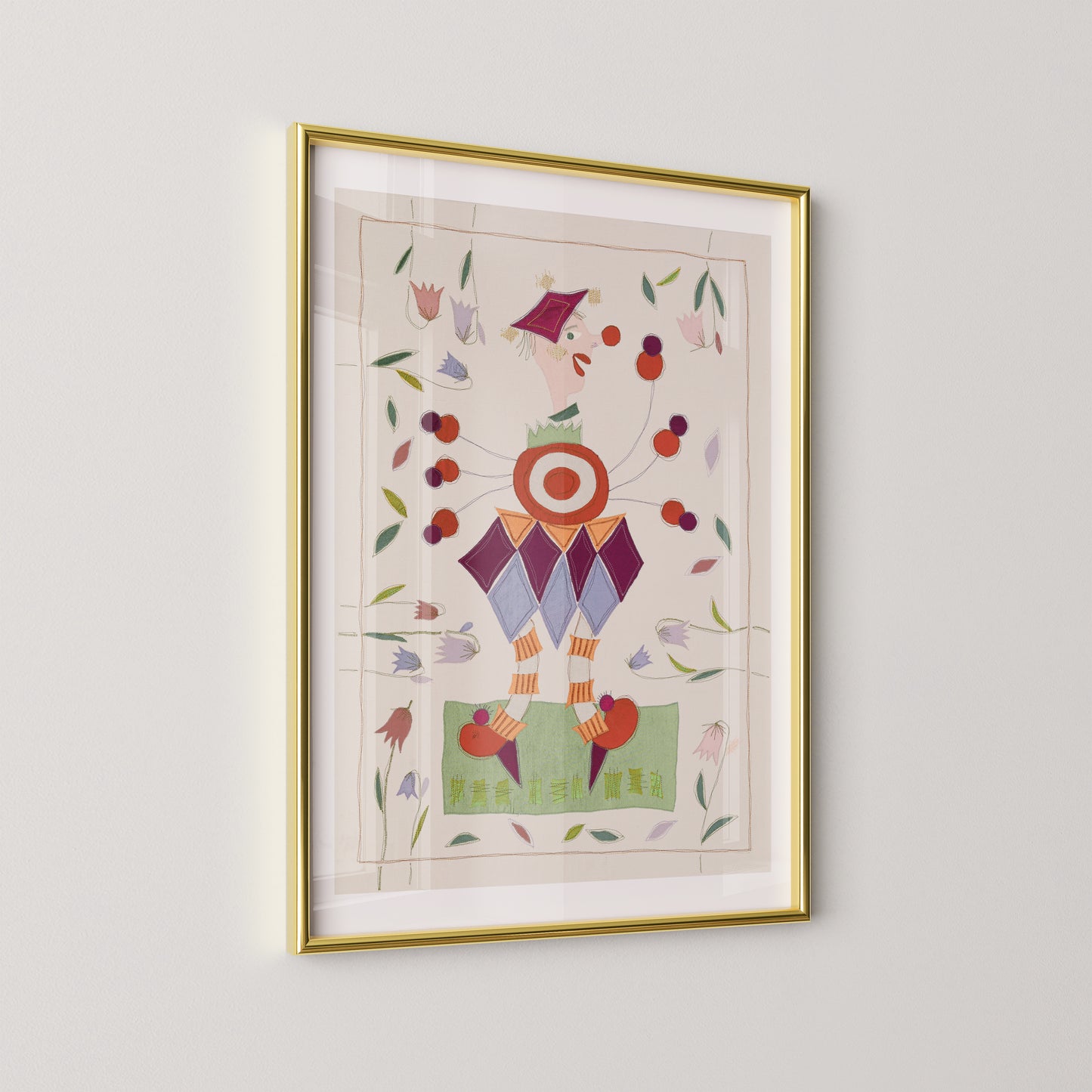 "Columbine singt" - Kunstdruck/Fine Art Print