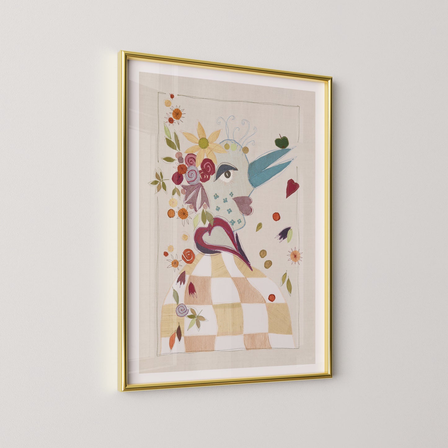 "Die Frau des Paradiesvogels" - Kunstdruck/Fine Art Print