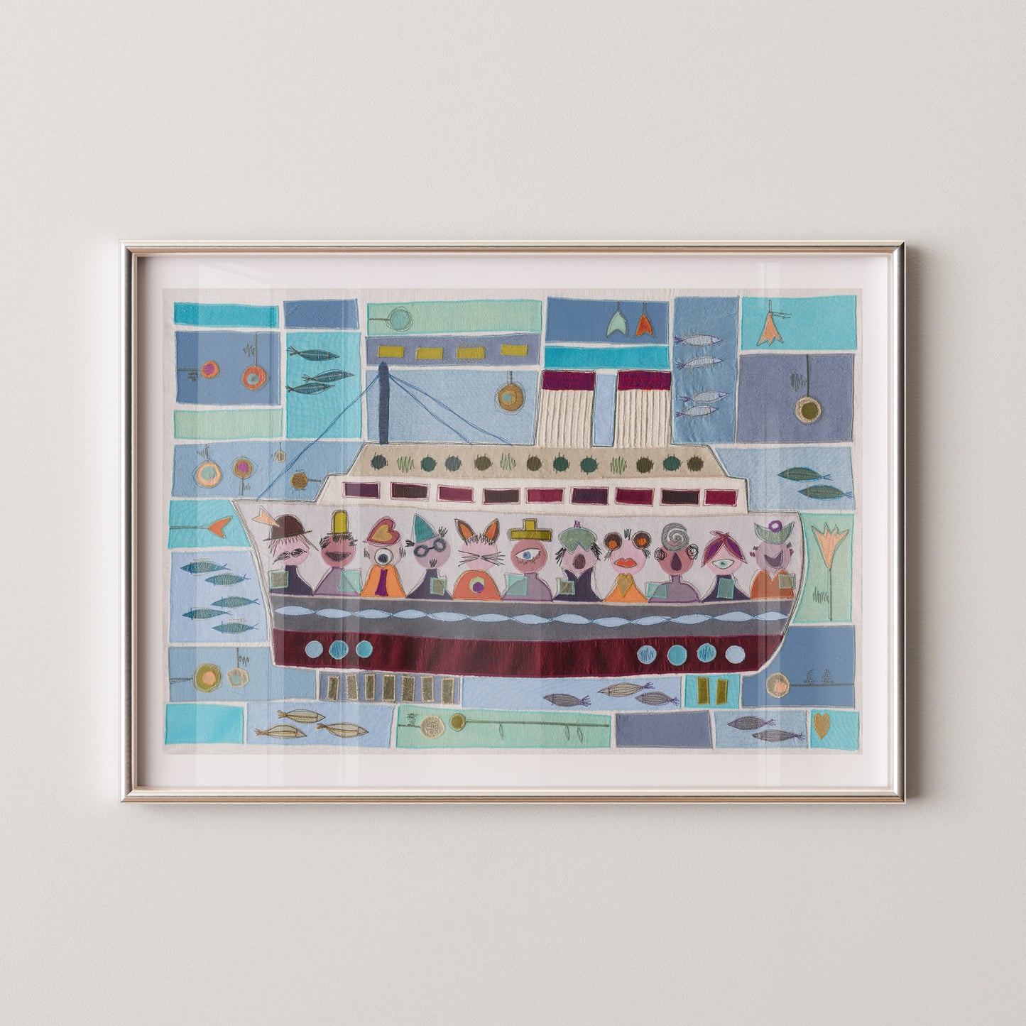 "Auf dem Meer"- Kunstdruck/Fine Art Print