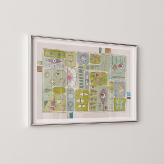 "Augen der Freude"- Kunstdruck