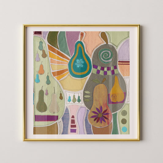 "Birnenregen"- Kunstdruck/Fine Art Print