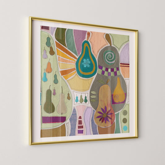 "Birnenregen"- Kunstdruck/Fine Art Print