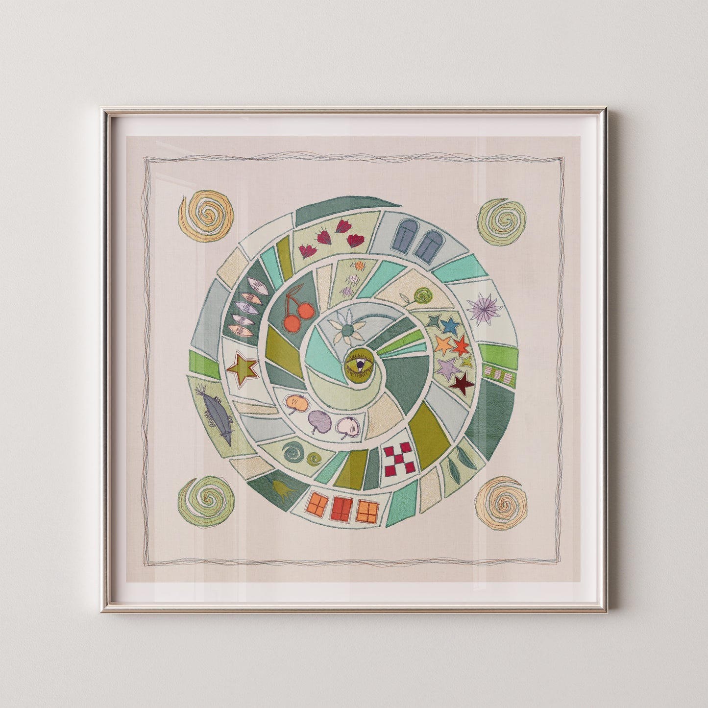"Die grüne Spirale" - Kunstdruck/Fine Art Print