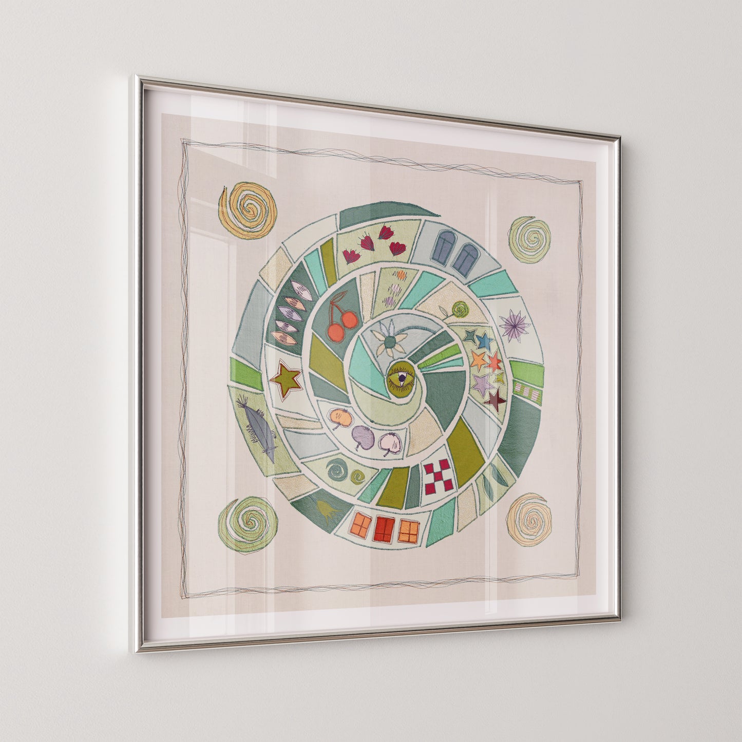 "Die grüne Spirale" - Kunstdruck/Fine Art Print