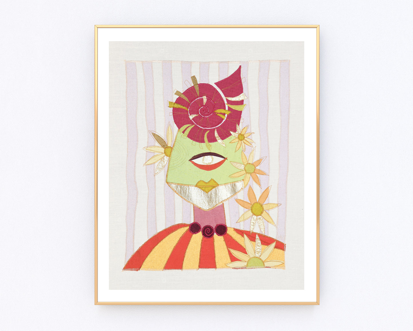 "Der Schneckenmann" - Kunstdruck/Fine Art Print