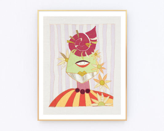 "Der Schneckenmann" - Kunstdruck/Fine Art Print