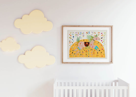 "Ritt in der Sonne"- Kunstdruck