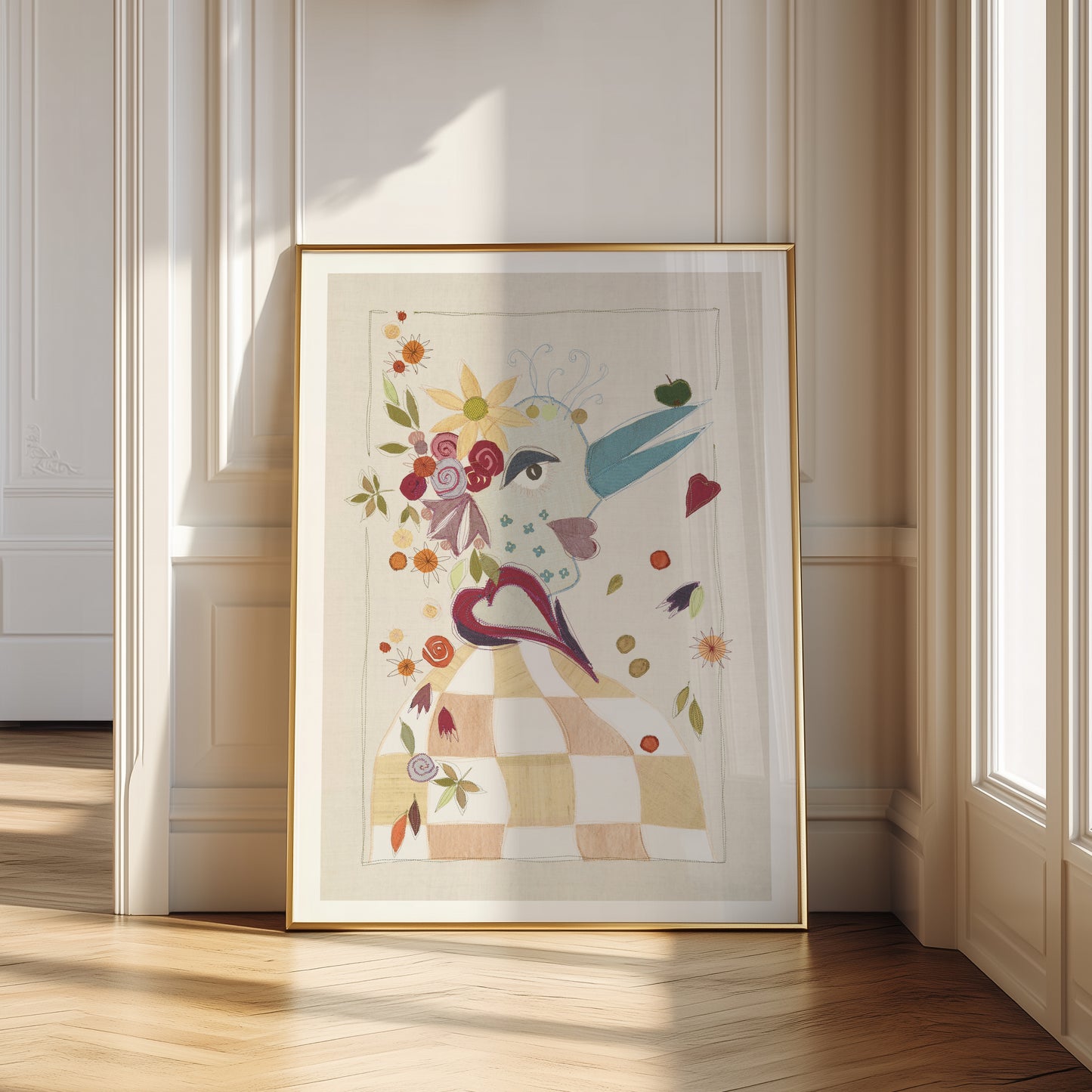 "Die Frau des Paradiesvogels" - Kunstdruck/Fine Art Print