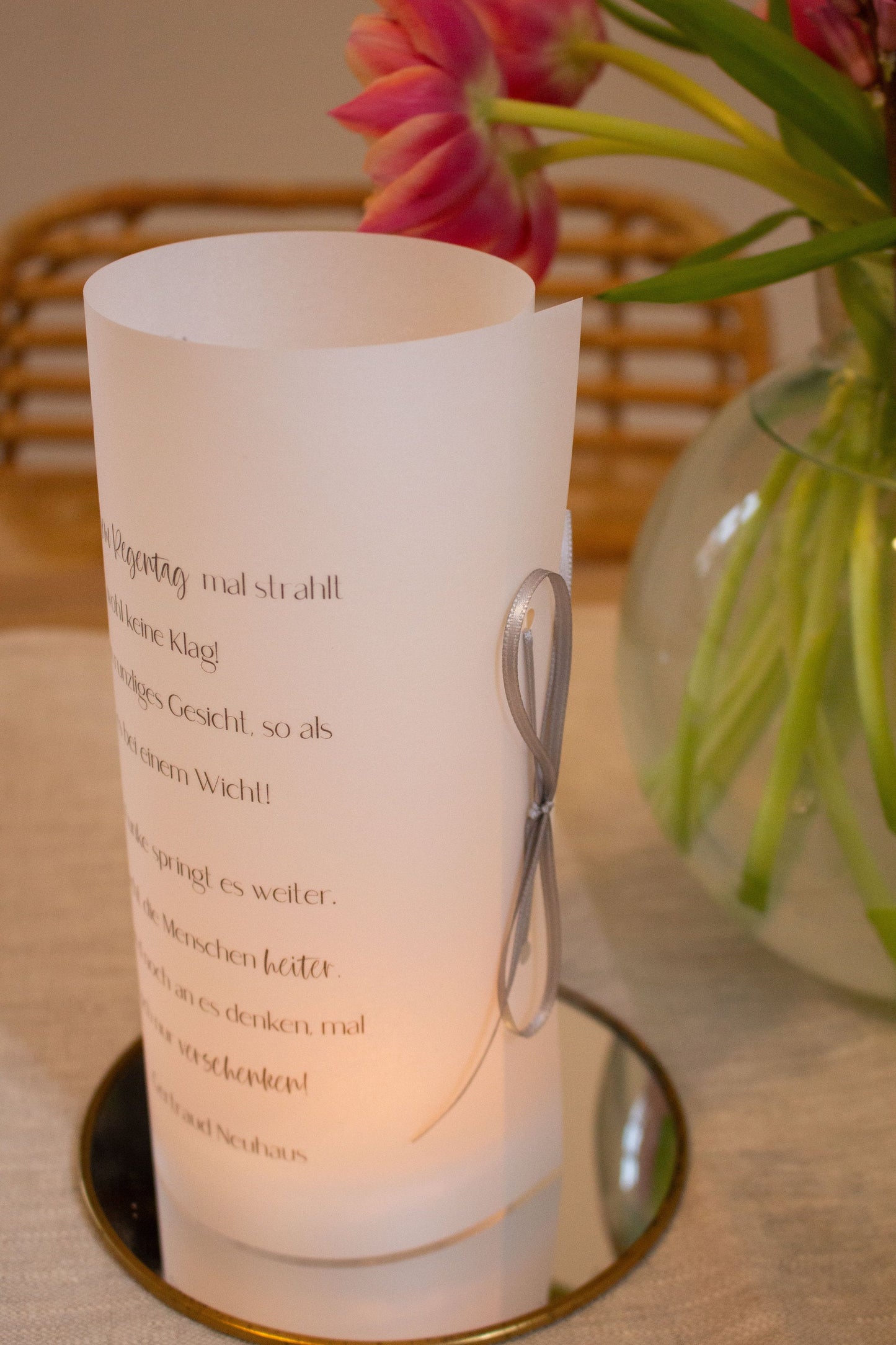 "Das Lächeln" LichtWorte