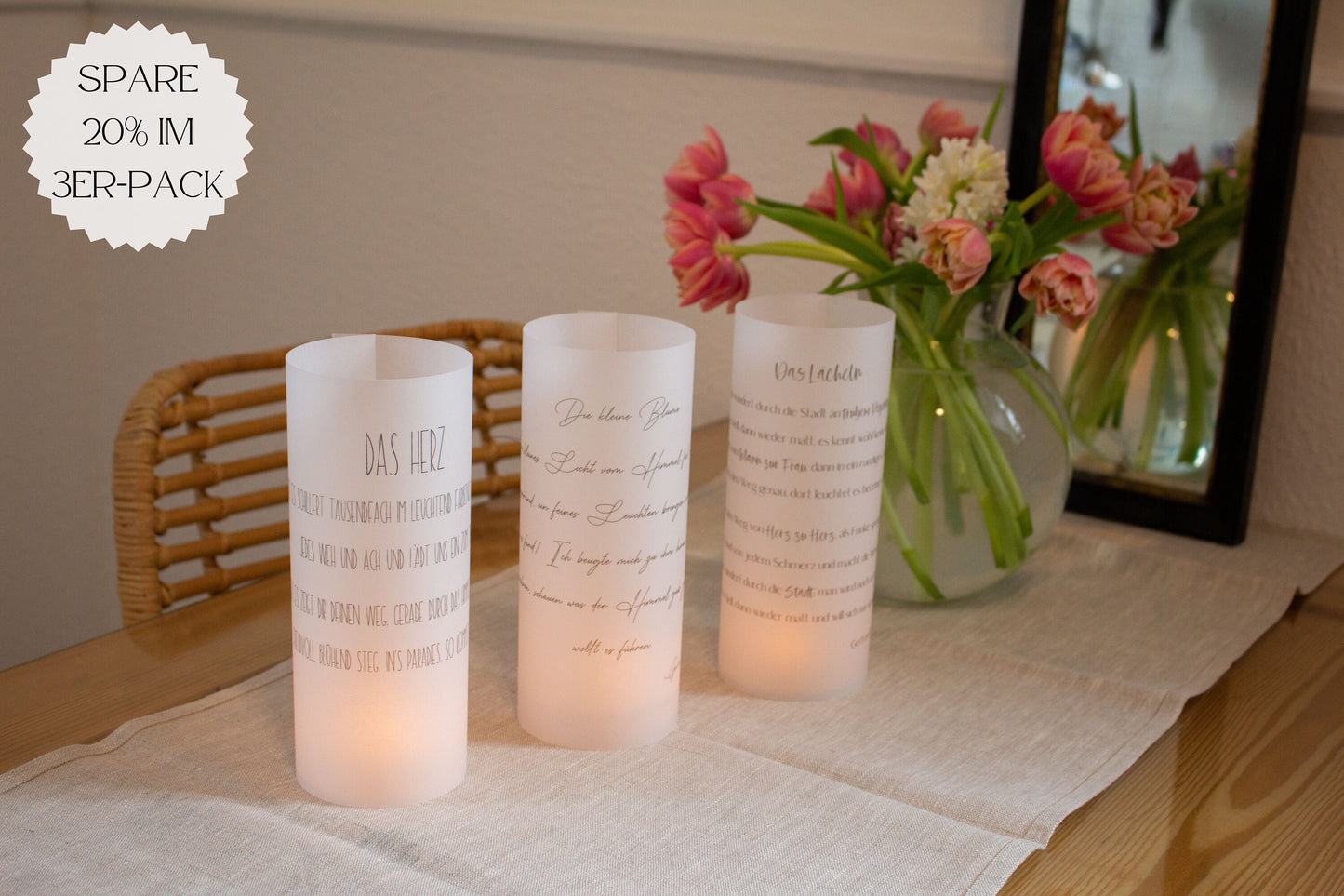 "Das Lächeln" LichtWorte