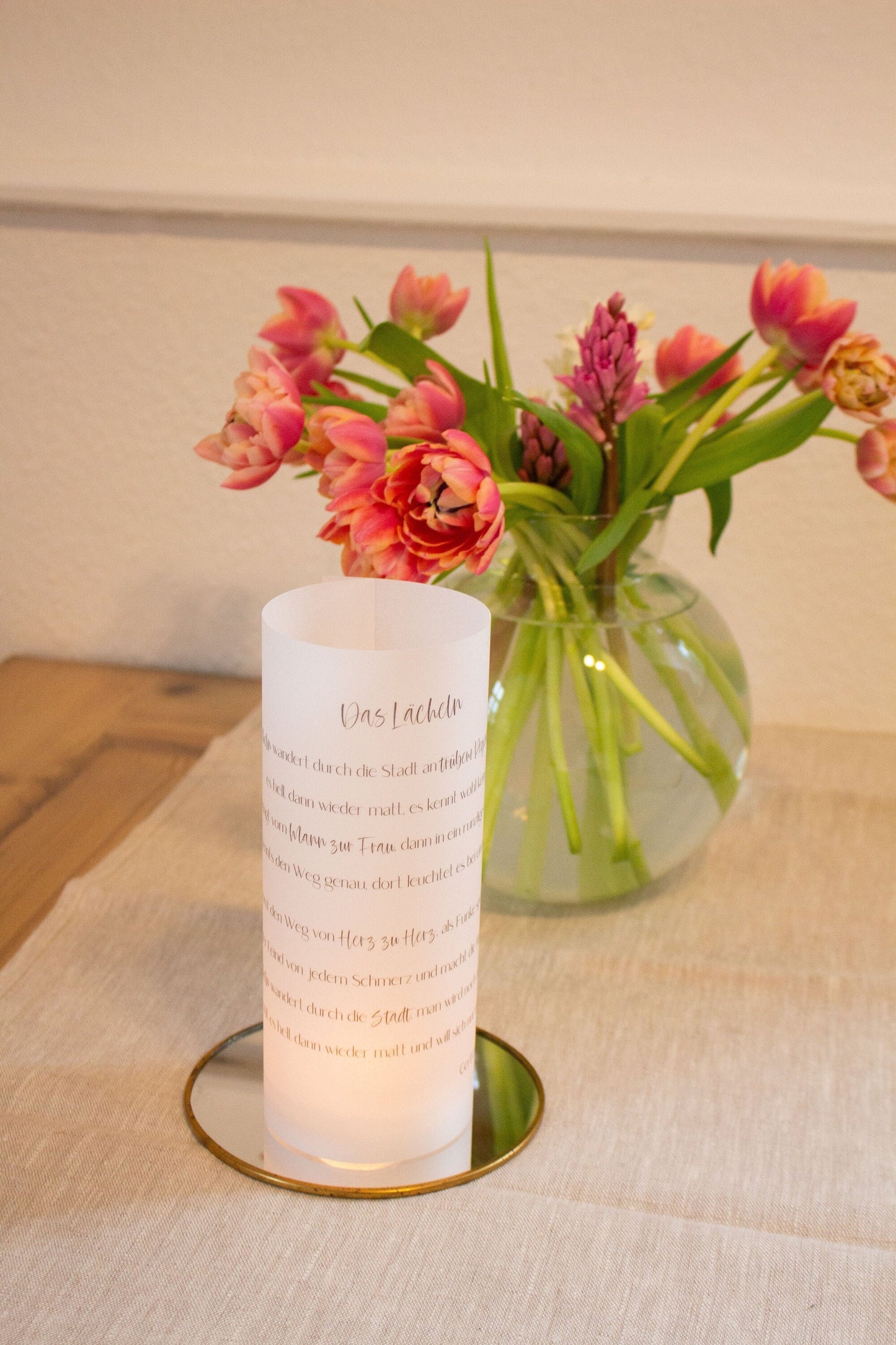 "Das Lächeln" LichtWorte